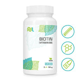 Biotine (Vitamine B8) - vitamine peau, ongle et cheveux aussi essentielle pour le système nerveux