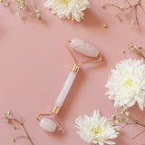 Roller visage quartz rose